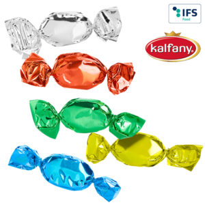 Bonbons aux fruits en papillote standards