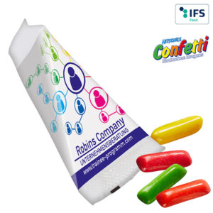 Sachet berlingot avec bonbons € m‰cher Hitschies Confetti