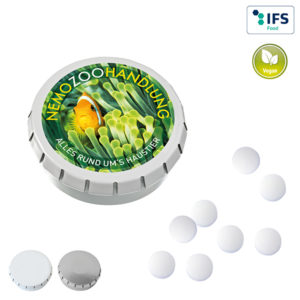 SUPER MINI Bo”te ТClic-ClacУ avec pastilles € la menthe