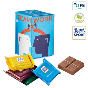 Mini-tour publicitaire avec Ritter Sport QUADRETTIES