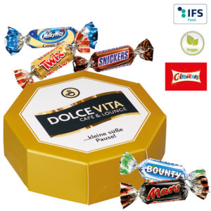 Bo”te cadeau octogonale avec CelebrationsЁ