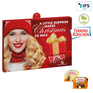 Calendrier de lХavent Premium cadeau avec Ferrero Kџsschen