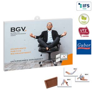 Calendrier de lХavent multi-choix BUSINESS avec naps chocolat