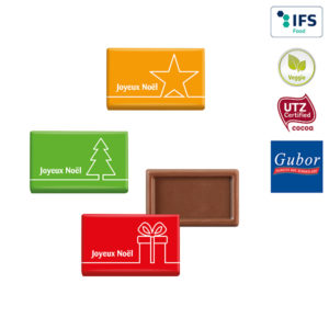 Mignonnette de chocolat MINI Тmotifs standard No‘lУ