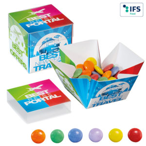 Mini-bo”te surprise avec bonbons en chocolat
