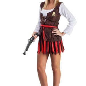Costume adulte pirate femme - taille unique