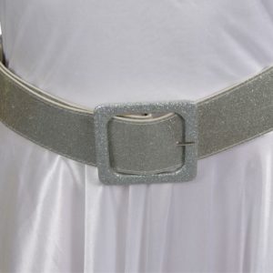Ceinture disco - argent - 5.5 x 120 cm