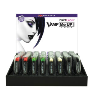 PrÈsentoir de 48 rouge ‡ lËvres - 5 gr - 4 couleurs assorties