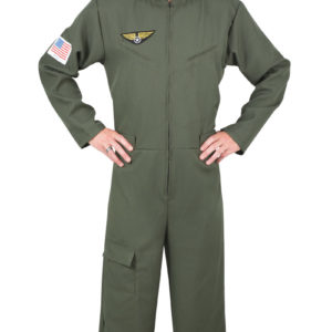 Costume adulte pilote de chasse - taille unique