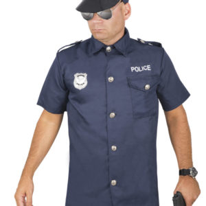 Costume adulte luxe policier - taille unique