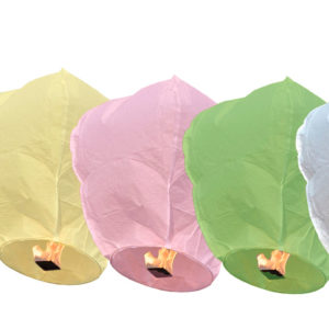 Lanterne cÈleste - couleurs assorties - 1 m - px unit. - vendu  carton de 50 lanternes