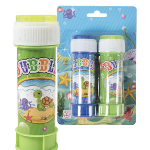 Bulles de savon - blister de 2 tubes de 60 ml
