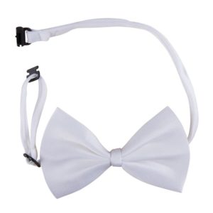 Núud papillon tissu - blanc