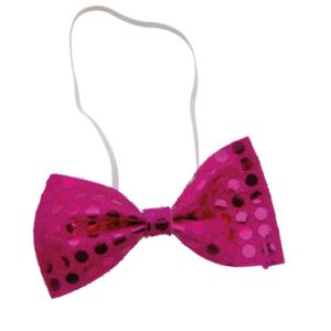 Núud papillon sequins - rose