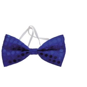 Núud papillon sequins - bleu