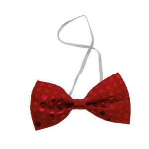 Núud papillon sequins - rouge