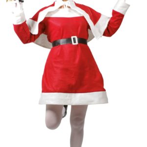 Costume adulte MËre NoÎl - feutrine - taille unique