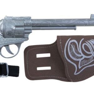 Set de cow boy - revolver 28 cm et ceinture avec Ètui