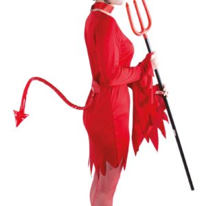 Queue de diable vinyl rouge articulÈe - 85 cm
