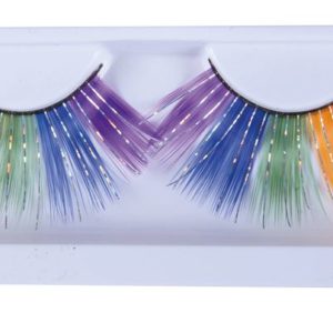 Faux cils auto adhÈsifs jumbo - multicolore - la paire