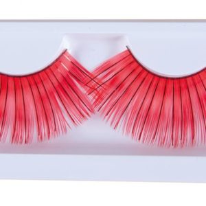 Faux cils auto adhÈsifs jumbo - rouge - la paire