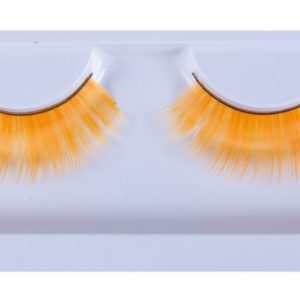 Faux cils auto adhÈsifs - orange - la paire