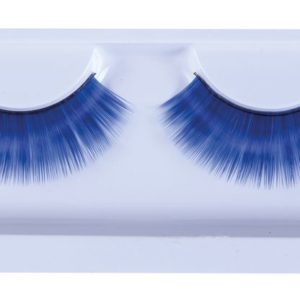 Faux cils auto adhÈsifs - bleu - la paire