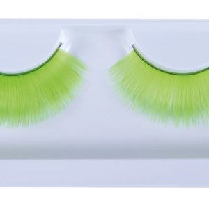 Faux cils auto adhÈsifs - vert - la paire