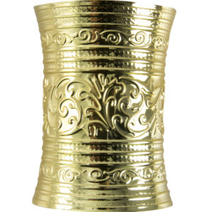 Bracelet "manchette" - mÈtal or