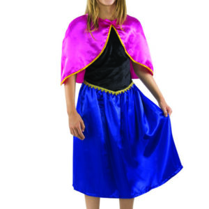 Costume enfant reine des glaces - bleu et rose - L