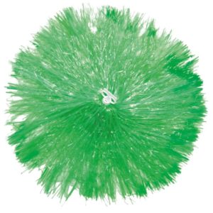 Pom pom plastique - 110 gr - vert