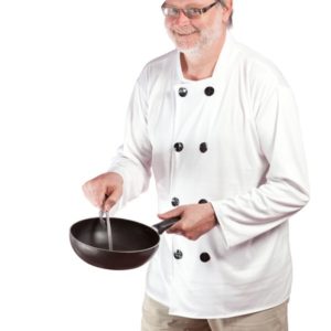 Costume adulte luxe cuisinier - taille unique