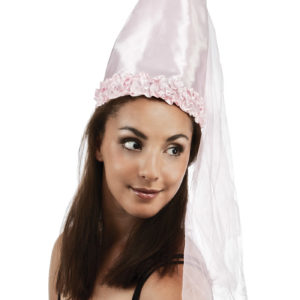 Chapeau tissu adulte fÈe - rose