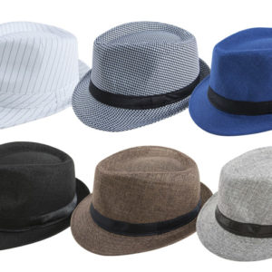 Chapeau tissu adulte - Borsalino - 6 modËles assortis
