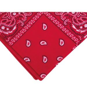 Bandana - tissu rouge