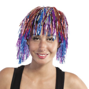 Perruque disco - multicolore