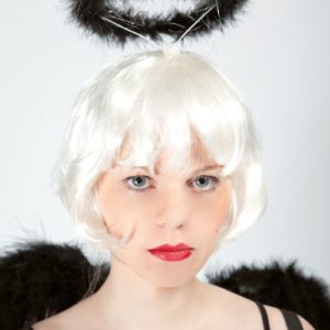Serre-tÍte halo d'ange - noir