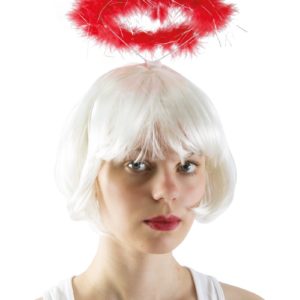 Serre-tÍte halo d'ange - rouge