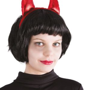 Serre-tÍte de diable en tissu mÈtallisÈ