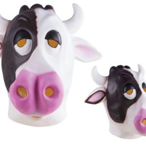 Masque adulte latex intÈgral vache