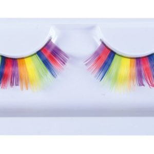 Faux cils auto adhÈsifs - arc en ciel fluo - la paire