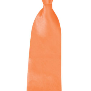Cravate avec Èlastique - orange fluo