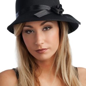 Chapeau tissu satinÈ adulte - "cloche"