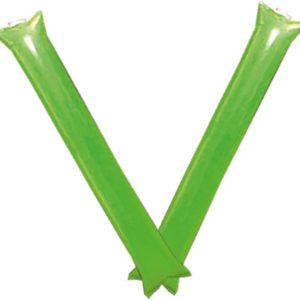 Clap clap gonflable 60 cm - la paire - vert