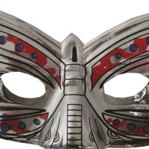 Loup plastique mÈtallisÈ - papillon