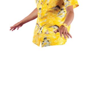 Chemise hawaÔenne - jaune - taille unique