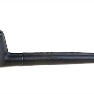 Pipe en plastique - noir - 13 cm