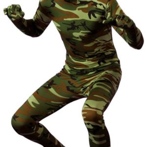 Costume adulte Kolalapo - militaire - M et XL