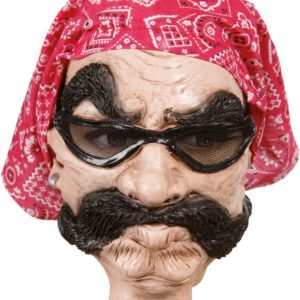 Masque adulte souple biker avec bandana