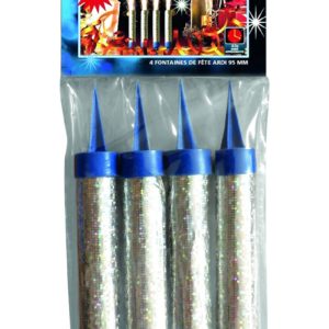 Fontaine de fÍte 95 mm - F1 - Le sachet de 4 - 40 s -  PRIX NET